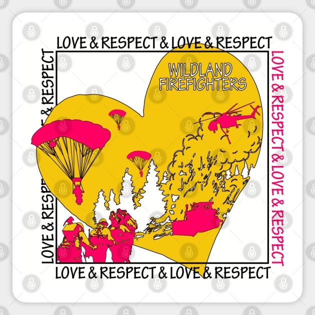 Love & Respect Sticker by Firethreadz